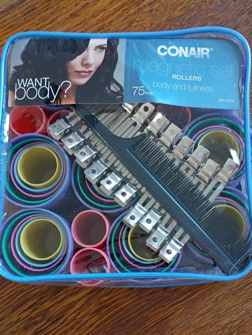 Conair Magnetic Roller 75 Piece Set - Multicolor Hair Rollers